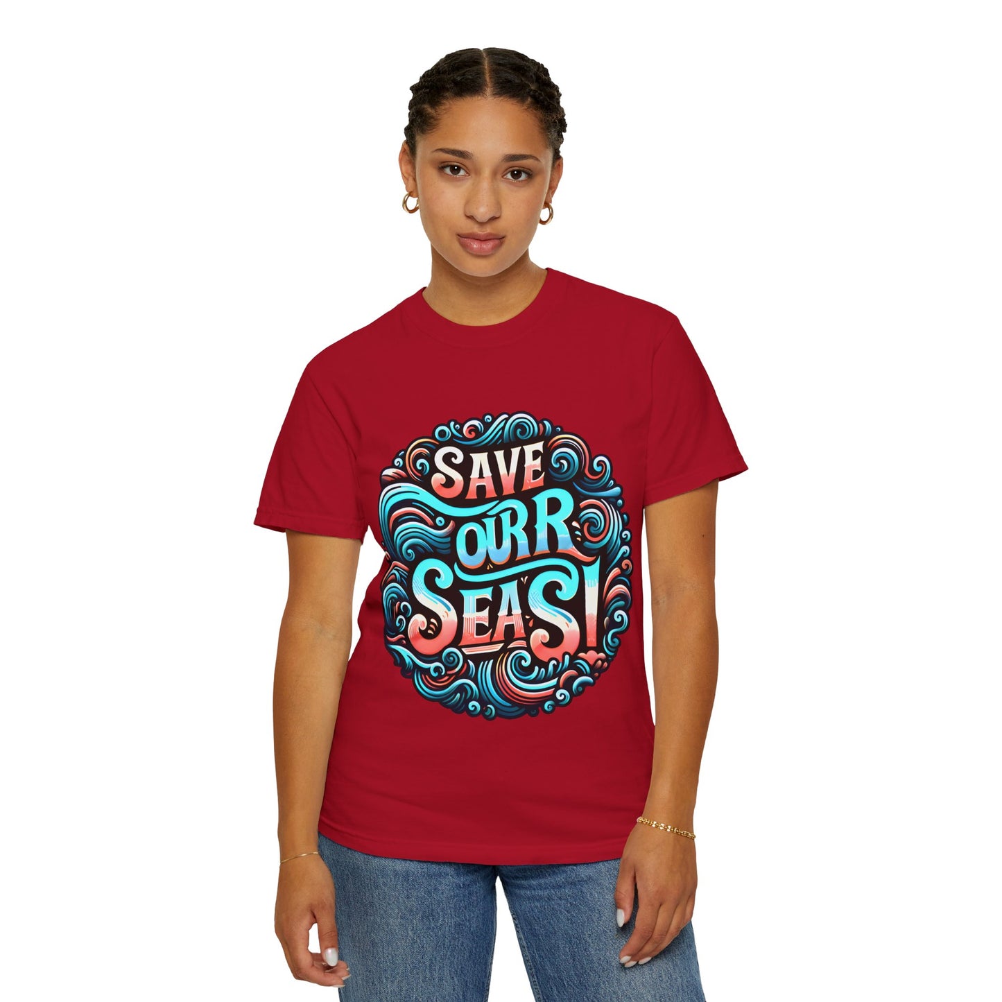 Save Our Seas T-Shirt - Eco-Friendly Ocean Awareness Tee