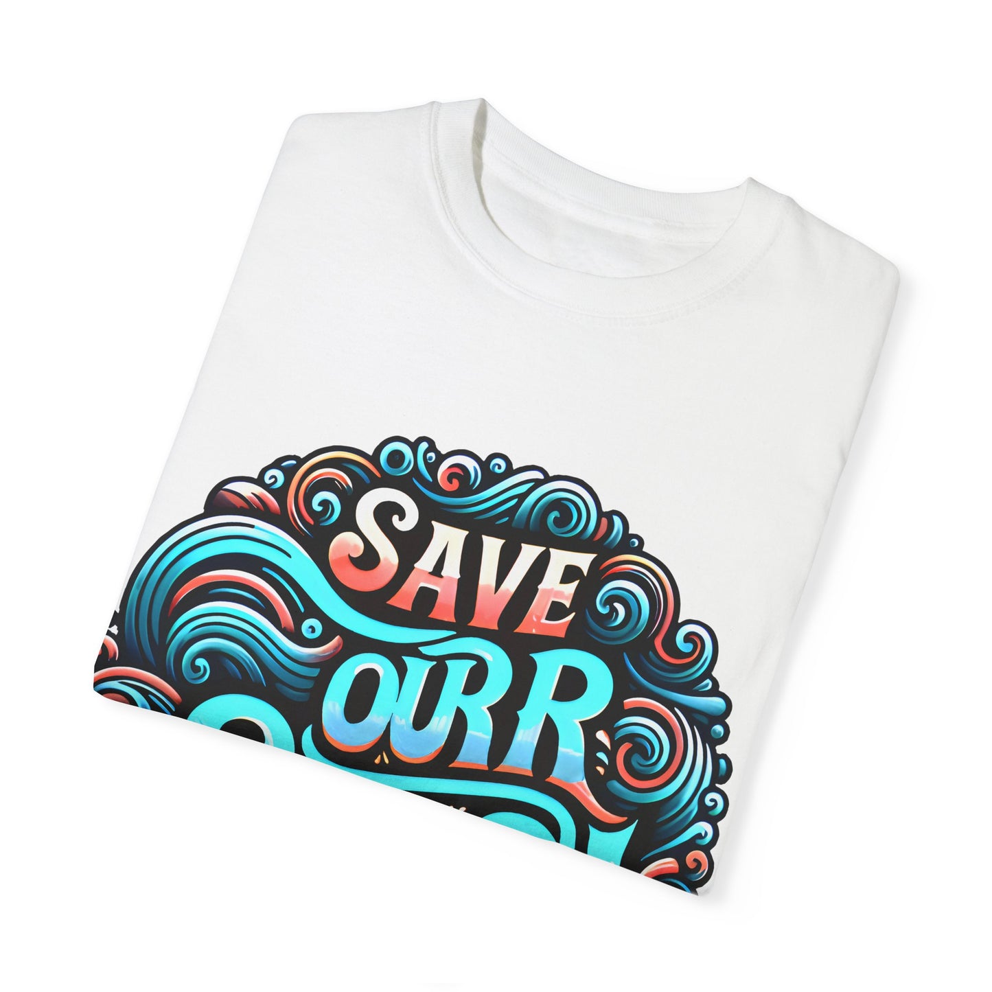 Save Our Seas T-Shirt - Eco-Friendly Ocean Awareness Tee