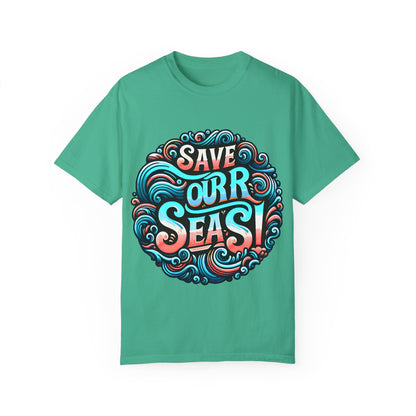 Save Our Seas T-Shirt - Eco-Friendly Ocean Awareness Tee