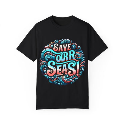 Save Our Seas T-Shirt - Eco-Friendly Ocean Awareness Tee