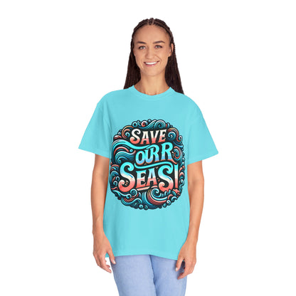 Save Our Seas T-Shirt - Eco-Friendly Ocean Awareness Tee